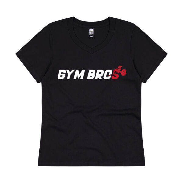 Gym Bro - Thread Project Womens Eden V-Neck Tee Thumbnail